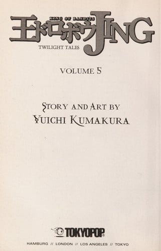Jing: King of Bandits--Twilight Tales Volume 5