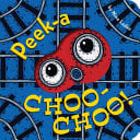 Peek-a choo-choo!