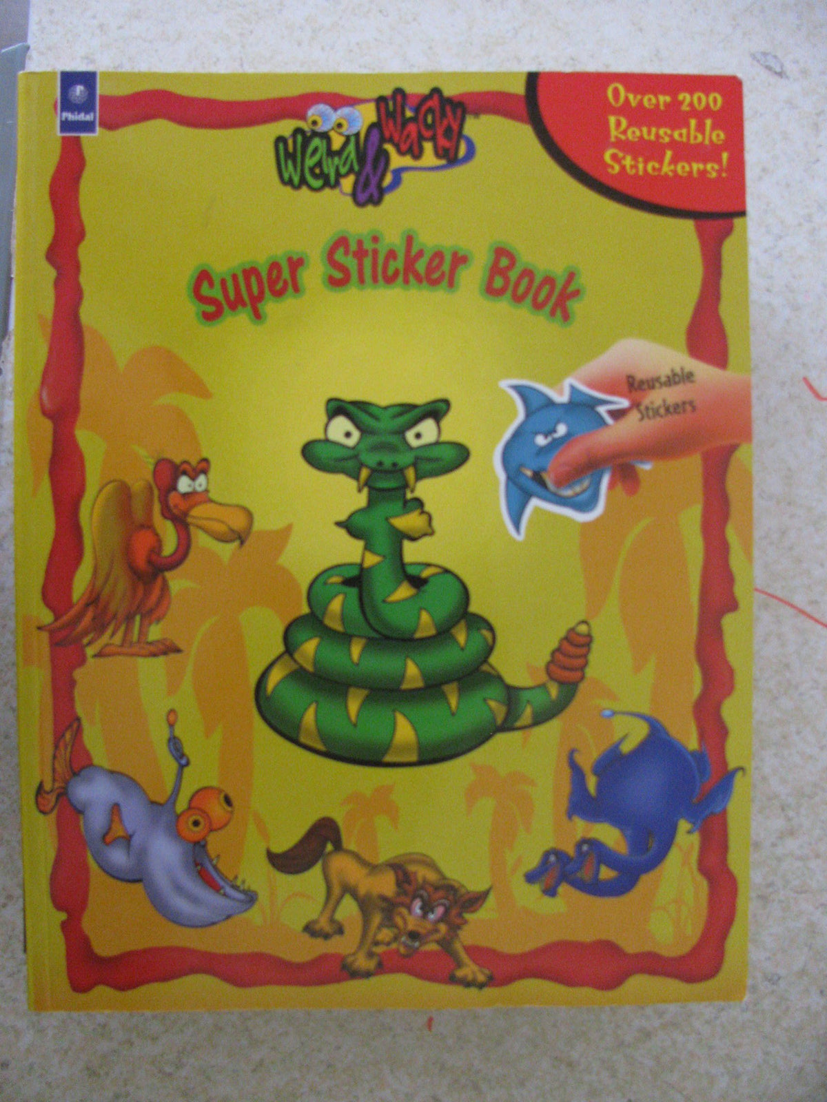 Weird & Wacky Super Sticker Book