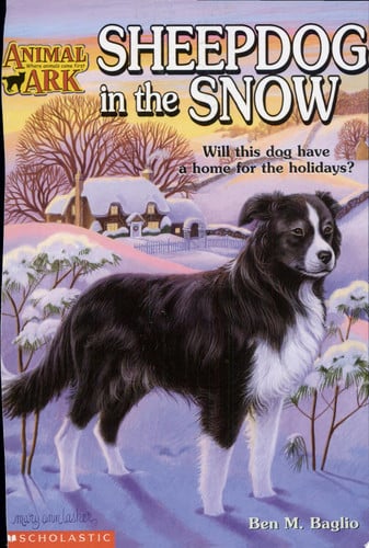 Sheepdog in the Snow