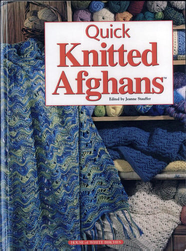 Quick knitted afghans