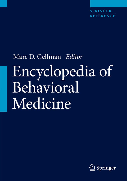 Encyclopedia of Behavioral Medicine - 5515