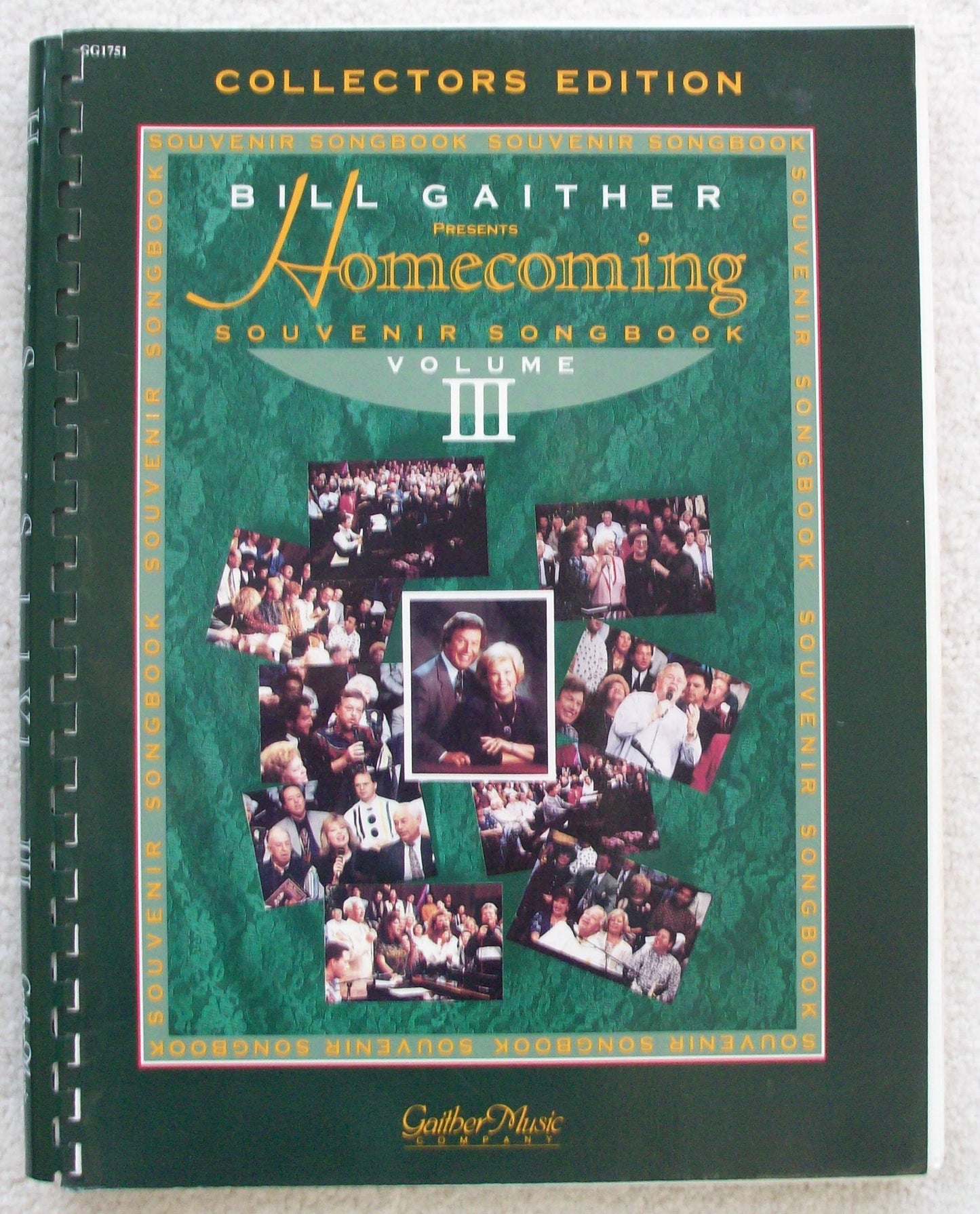 Homecoming Souvenir Songbook Volume 3 (Gaither Gospel (Songbooks))