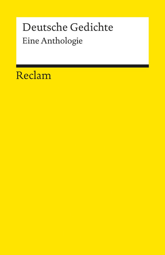 Deutsche Gedichte, Eine Anthologie (German Edition)
