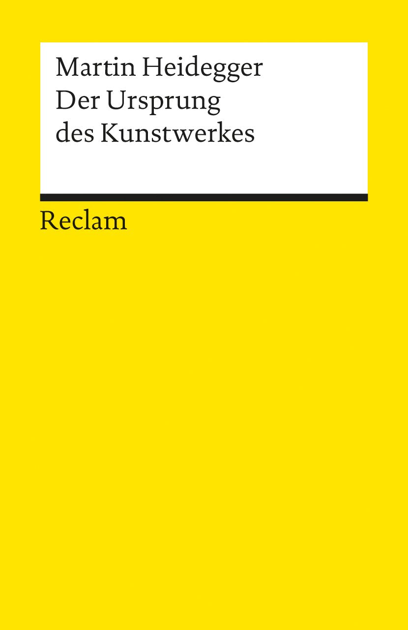 Der Ursprung Des Kunstwerkes (German Edition) - 837