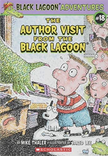 The author visit from the Black Lagoon