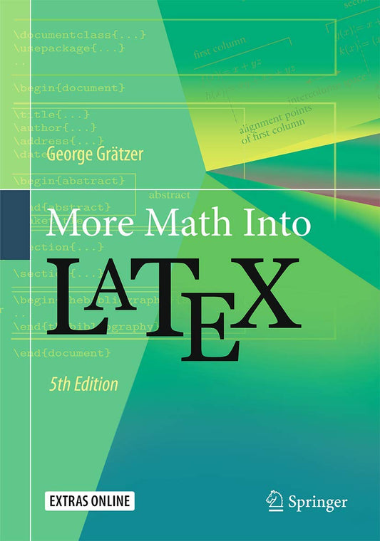 More Math Into LaTeX - 8696