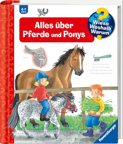 Wieso? Weshalb? Warum? Alles über Pferde und Ponys. ( Ab 4 J.).