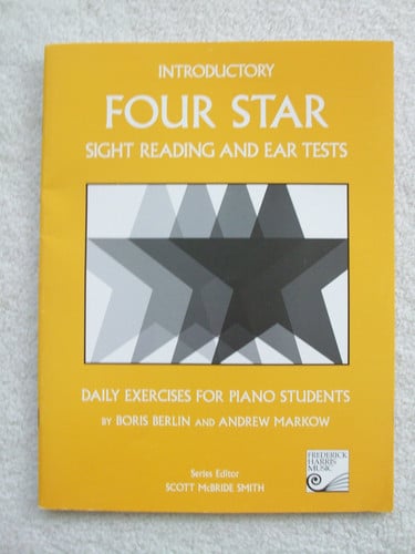 Introductory Book: Daily Exercises for Piano Students (Four Star Sight Reading and Ear Tests)