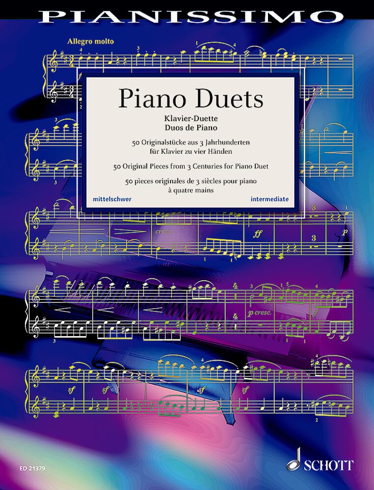 Piano Duets: 50 Original Pieces from 3 Centuries (Pianissimo)