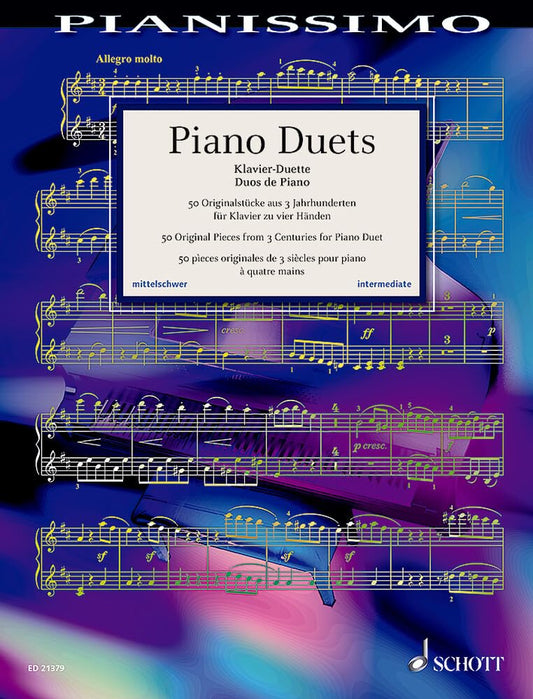 Piano Duets: 50 Original Pieces from 3 Centuries (Pianissimo)