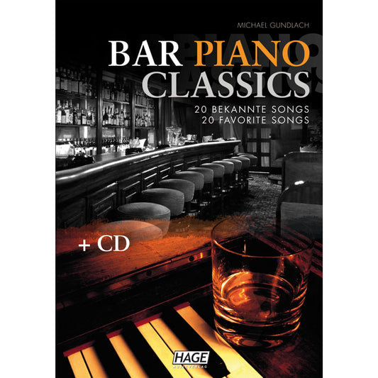 Bar Piano Classics mit CD: 20 bekannte Songs / 20 favorite Songs - 3589