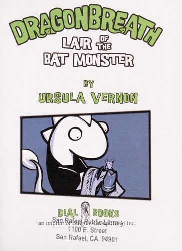 Dragonbreath #4 Lair of the Bat Monster