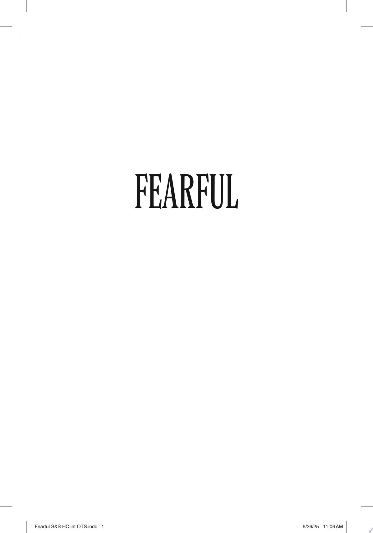 Fearful A Powerless Story