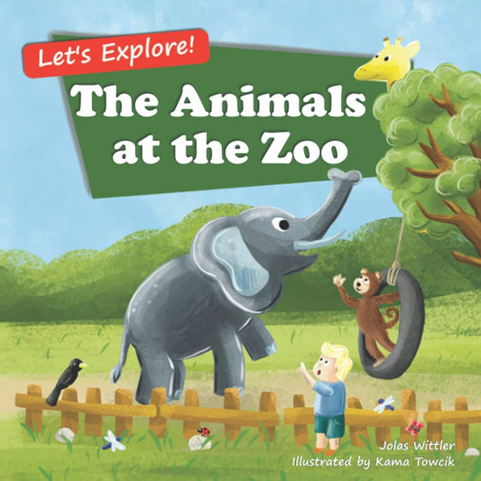 The Animals at the Zoo: An Illustrated Rhyming Picture Book for Children Age 2-5 - 6175