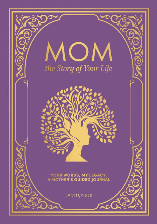 Mom, the Story of Your Life: Your Words, My Legacy: A Mother's Guided Journal (A Keepsake of Roots & Growth) - 6974
