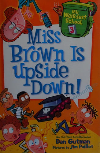 Miss Brown is upside down!