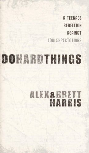 Do hard things: a teenage rebellion against low expectations