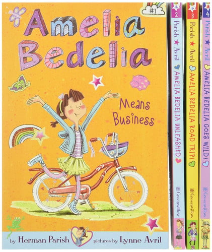 Amelia Bedelia Chapter Book Box Set Books 1-4
