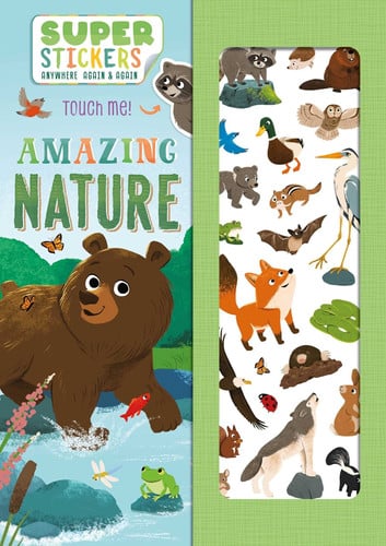 Amazing Nature Reusable Sticker & Activity Book