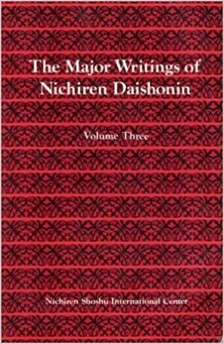 Major Writings of Nichiren Daishonin: Volume Three