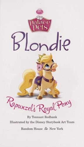 Blondie Rapunzel's Royal Pony