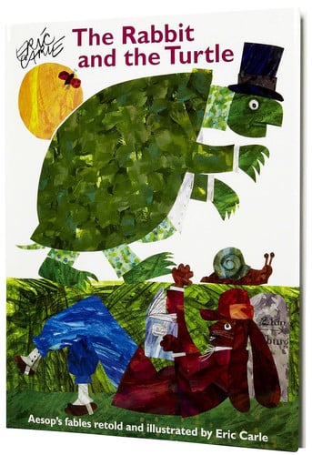 The rabbit and the turtle: Aesop's fables