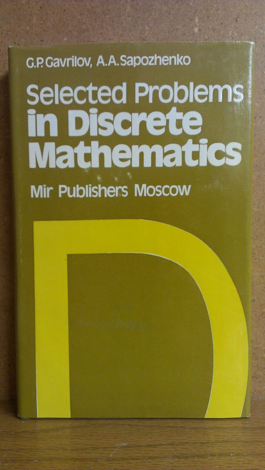 Selected Problems in Discrete Mathematics - 3630
