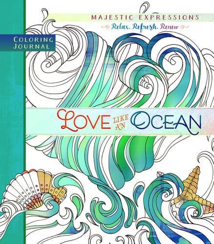 Love Like an Ocean Coloring Journal