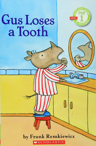 Gus loses a tooth