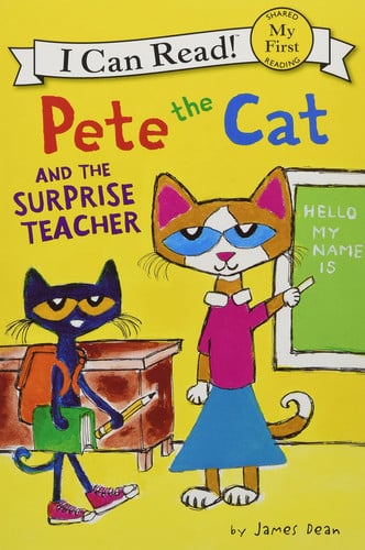Pete the cat and the surprise teacher