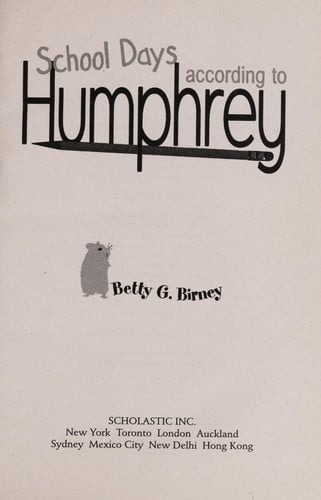 School Days According to Humphrey