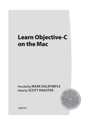 Learn Objective-C on the Mac