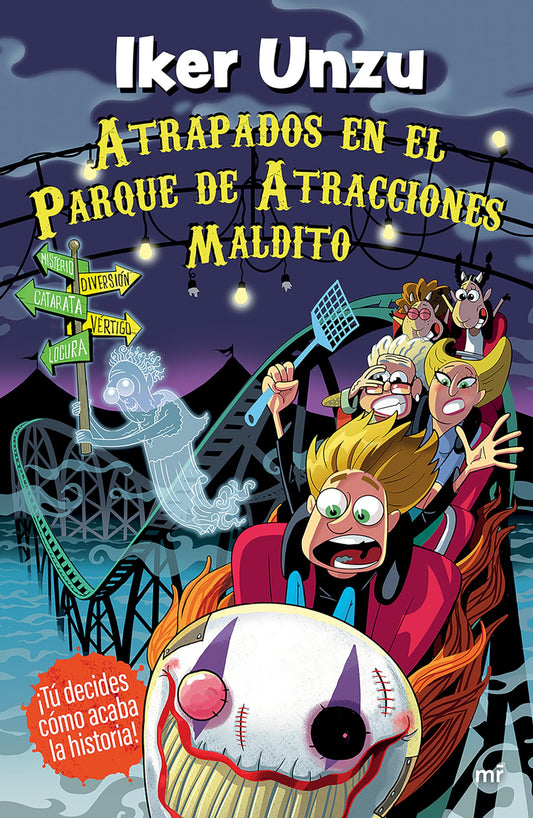 Atrapados en el parque de atracciones maldito / Trapped in the Cursed Amusement Park (Spanish Edition)
