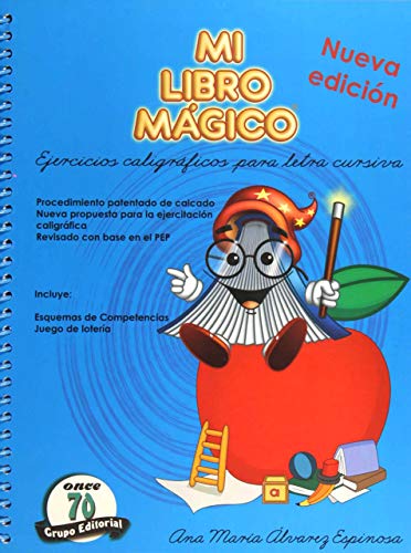 MI LIBRO MAGICO, EJERCICIOS CALIGRAFICOS PARA LETRA CURSIVA N.E. - 7176