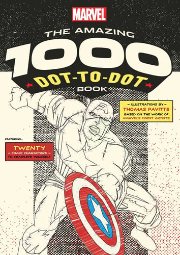 Marvel: The Amazing 1000 Dot-to-Dot Book