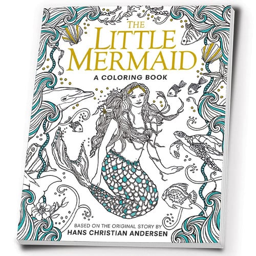 The Little Mermaid: A Coloring Book