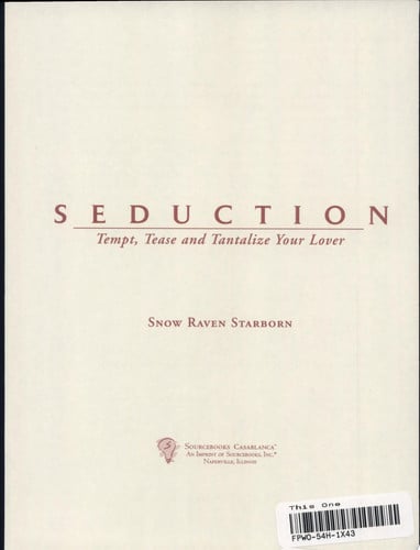 Seduction: tempt, tease, and tantalize your lover