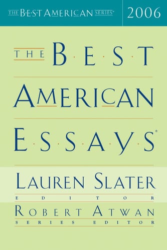The best American essays 2006