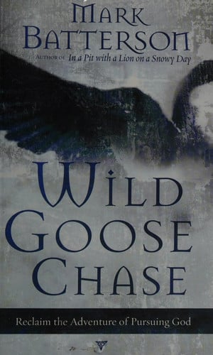 Wild Goose Chase Reclaim the Adventure of Pursuing God