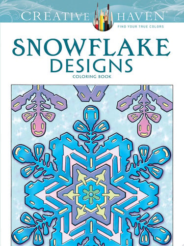 Creative Haven Snowflake Designs Coloring Book