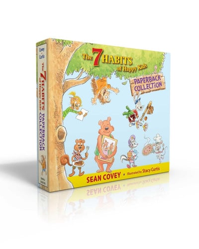 The 7 Habits of Happy Kids Paperback Collection (Boxed Set) Just the Way I Am; When I Grow Up; a Place for Everything; Sammy and the Pecan Pie; Lily and the Yucky Cookies; Sophie and the Perfect Poem; Goob and His Grandpa