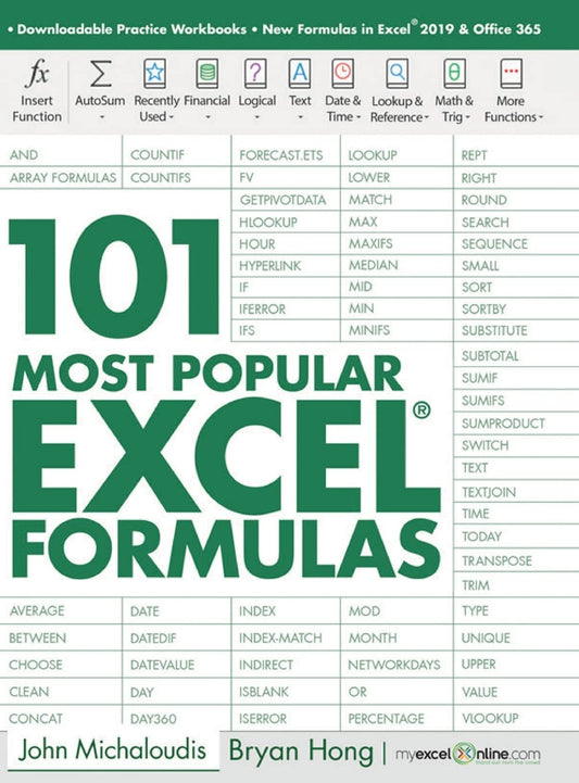 101 Most Popular Excel Formulas (101 Excel Series) - 8636