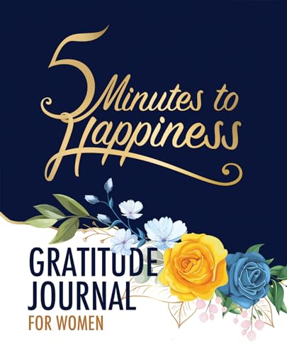 5 Minutes to Happiness: Gratitude Journal for Women - 7899