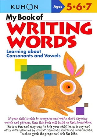 My book of writing words: learning about consonants and vowels