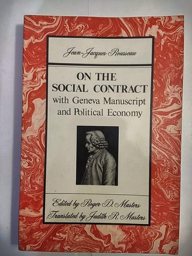 On the social contract, with Geneva manuscript and Political economy