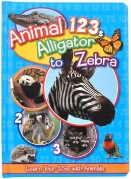Animal 123s Alligator to Zebras