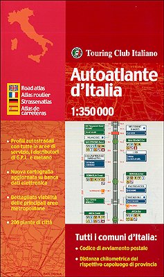 Italy, Road Atlas