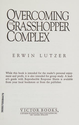 Overcoming the Grasshopper Complex