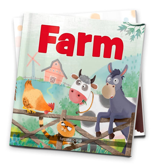 Farm: Illustrated Book On Farm Animals (Let's Talk About)